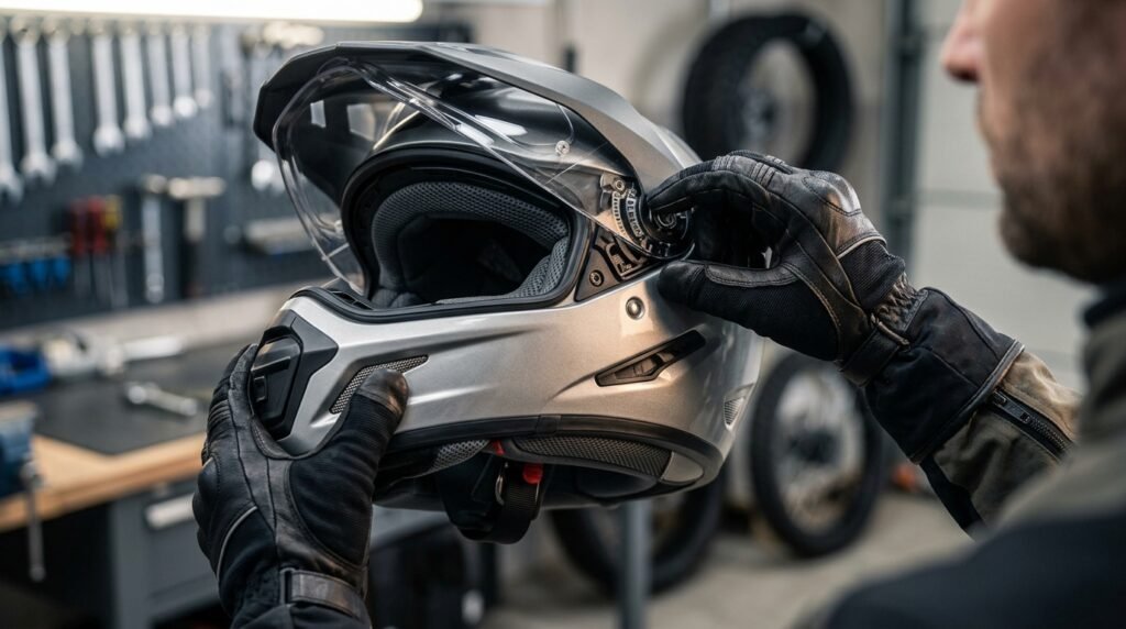 adventure motorcycle helmet - Illustration 2