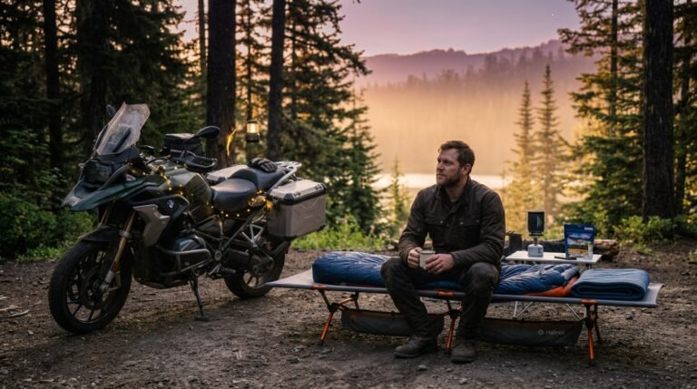 Motorcycle Camping Cot : 7 Buying Tips For Better Sleep 1 motorcycle camping cot