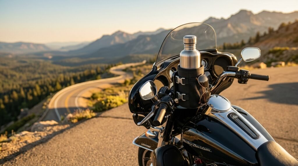 motorcycle cupholder product view