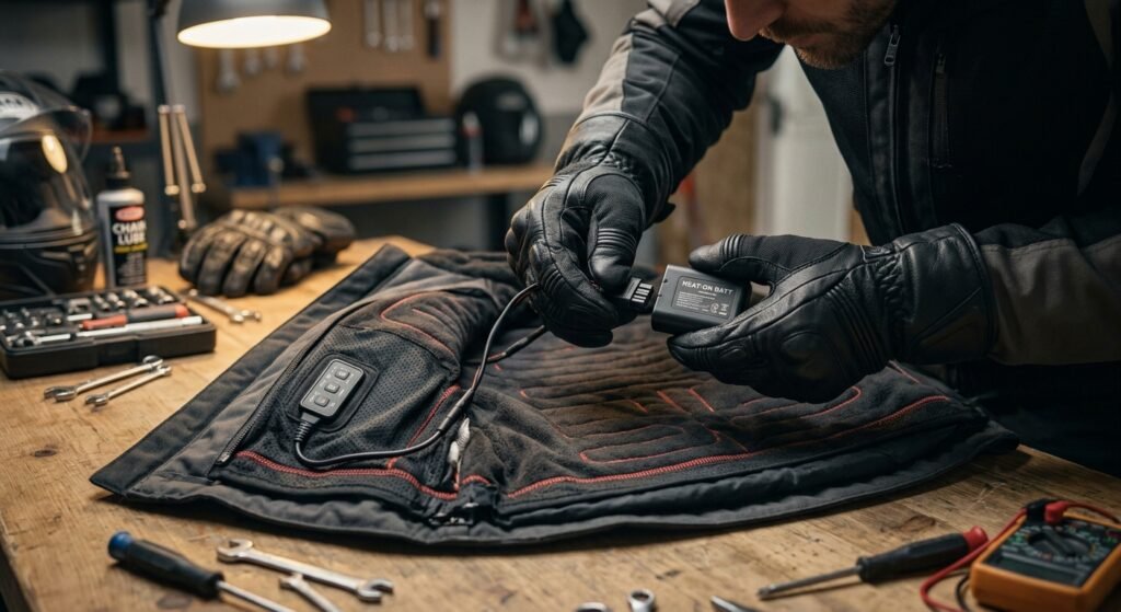 heated motorcycle gear - Illustration 2