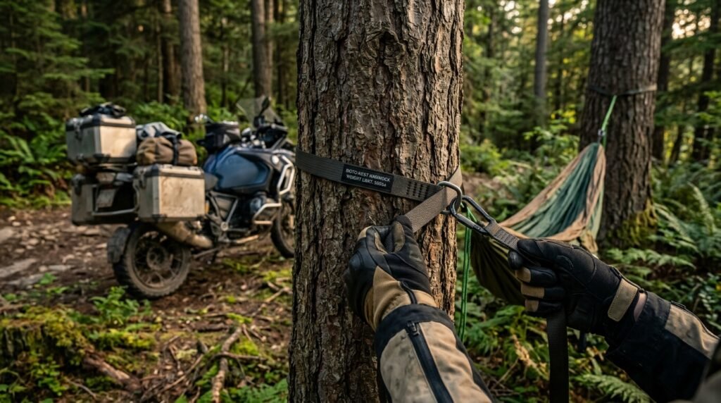 Motorcycle Camping Hammock : 7 Smart Tips To Cut Pack Weight 3 motorcycle camping hammock - Illustration 2