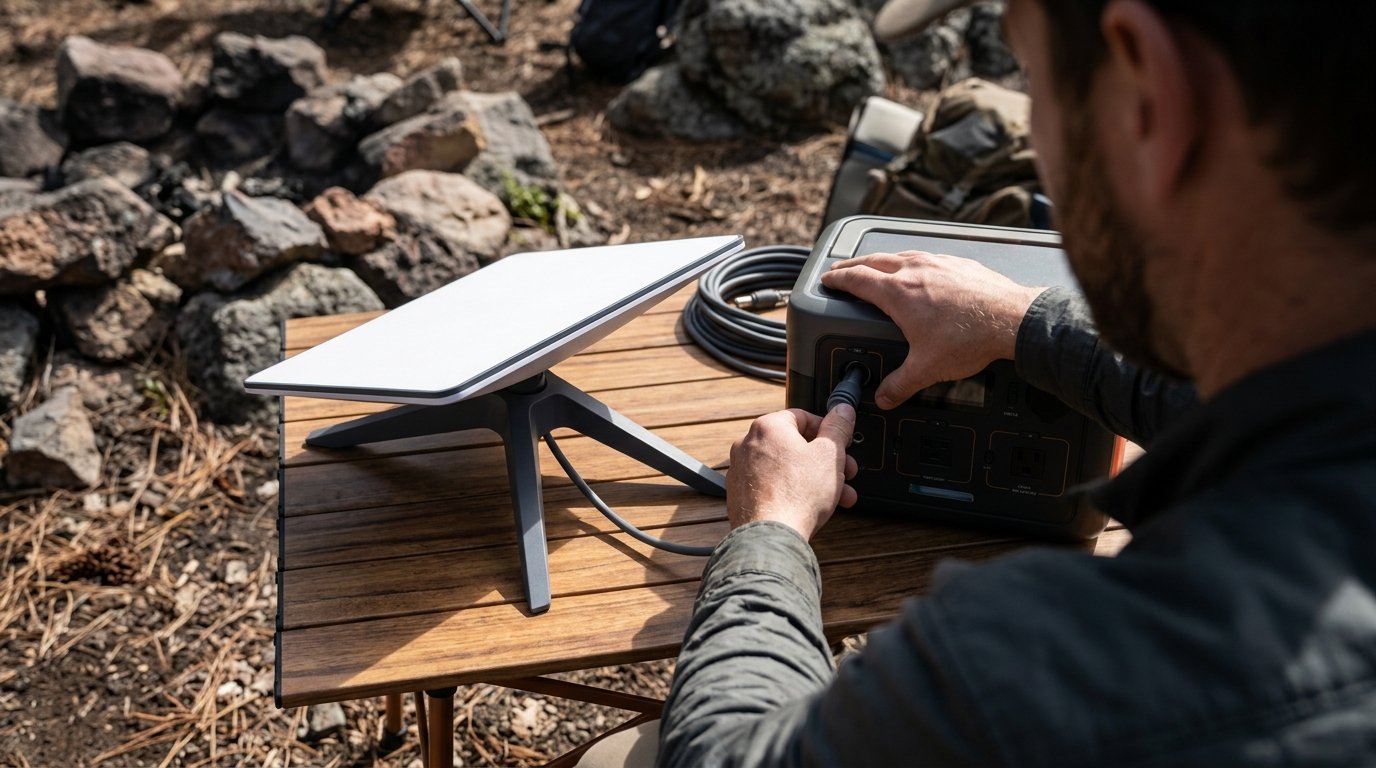 starlink mini camping