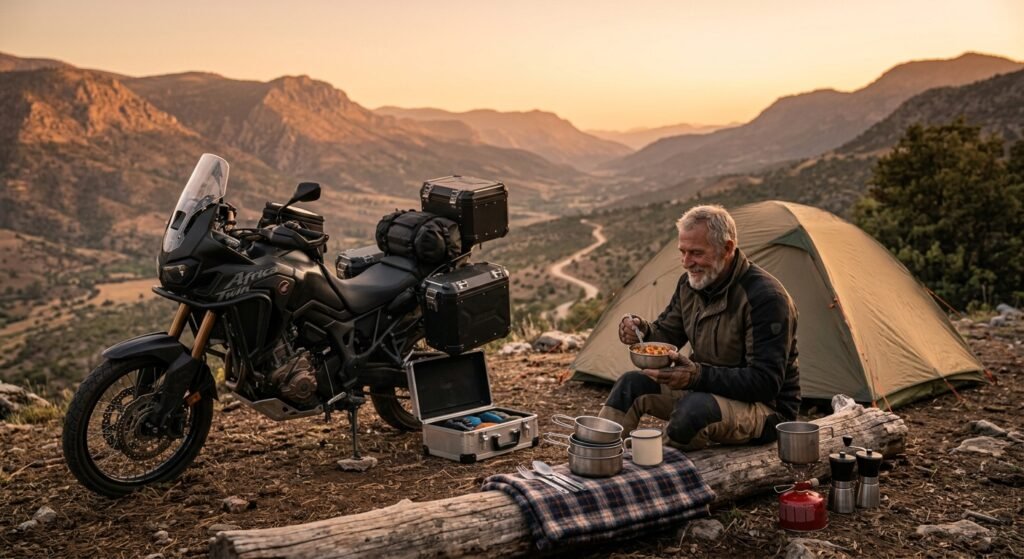 motorcycle camping stove - Illustration 3