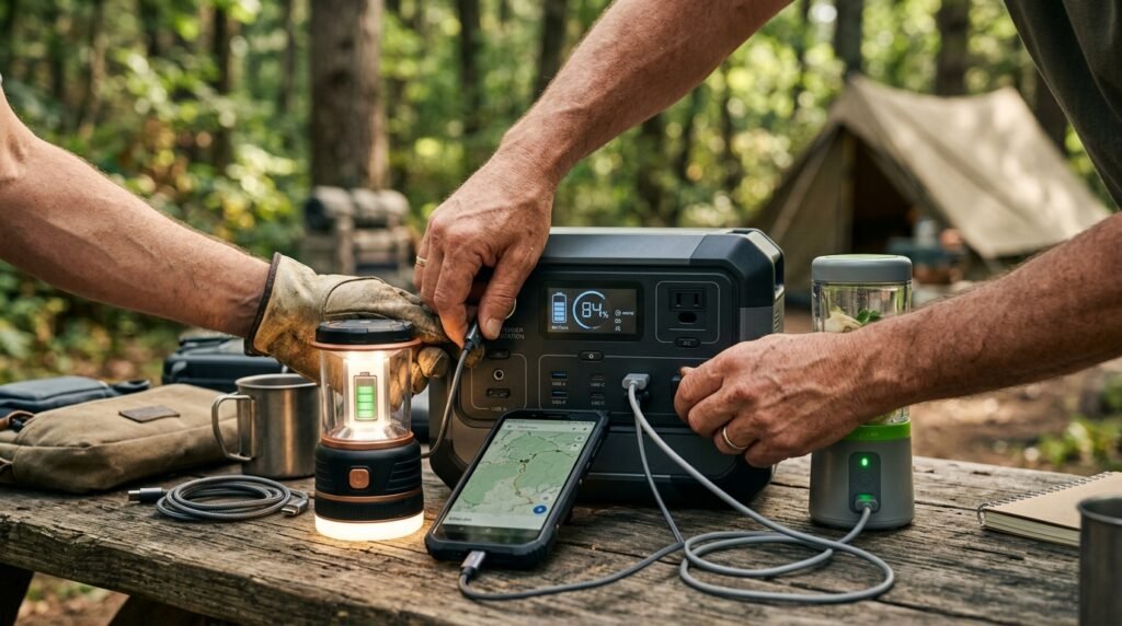 Portable Power Station Camping : 7 Smart Tips For Lighter Packs 3 portable power station camping - Illustration 2