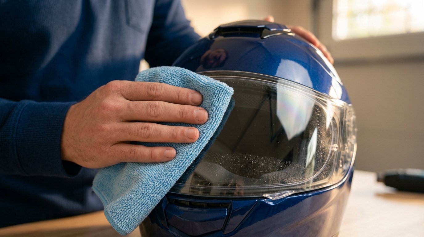 microfiber helmet visor towel