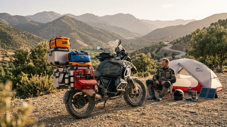 moto pockets stuff bags