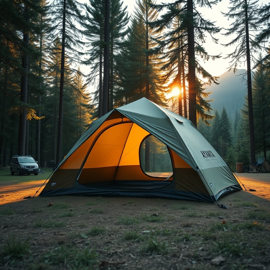 camping tent product view