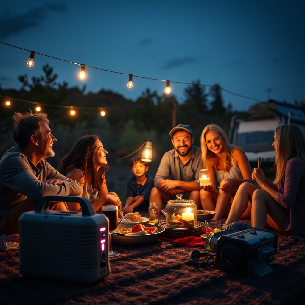 Portable Power Station Camping : 7 Smart Tips For Lighter Packs 4 portable power station camping - Illustration 3